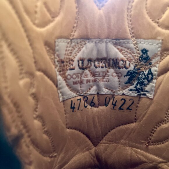 Vintage Old Gringo "Mariposa" Cowgirl Boots 9B - Picture 11 of 15